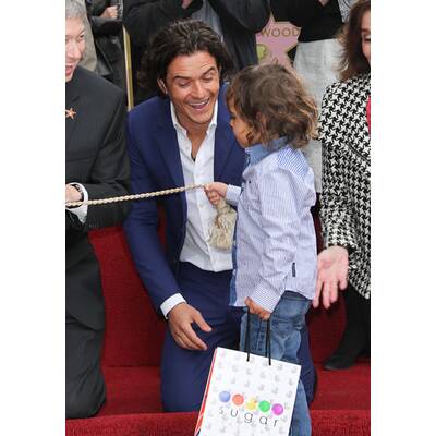 Orlando Bloom: Stern am Hollywood Walk of Fame