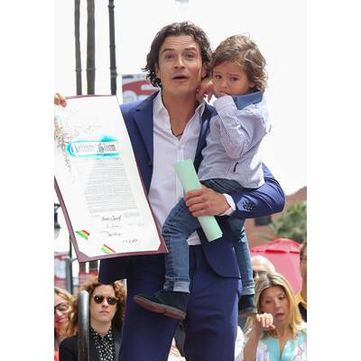 Orlando Bloom: Stern am Hollywood Walk of Fame