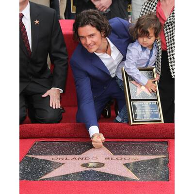 Orlando Bloom: Stern am Hollywood Walk of Fame