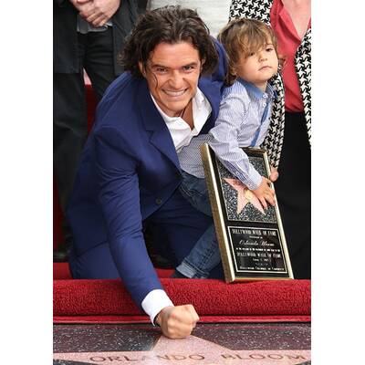 Orlando Bloom: Stern am Hollywood Walk of Fame