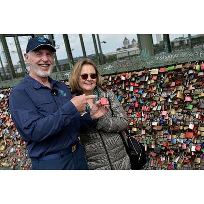 Süßes Pärchen: Dr. Bob & seine Ehefrau Anette