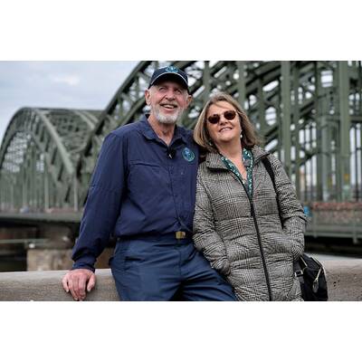 Süßes Pärchen: Dr. Bob & seine Ehefrau Anette