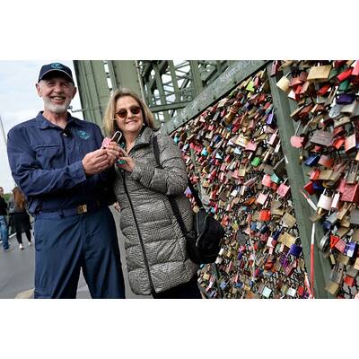 Süßes Pärchen: Dr. Bob & seine Ehefrau Anette