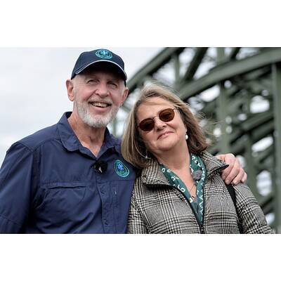 Süßes Pärchen: Dr. Bob & seine Ehefrau Anette