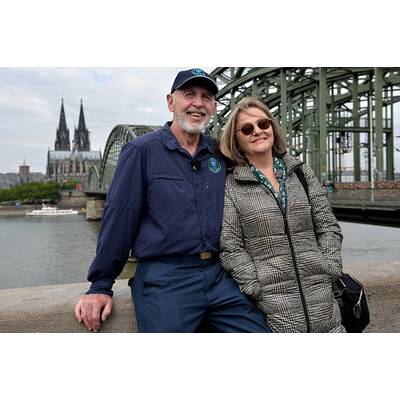 Süßes Pärchen: Dr. Bob & seine Ehefrau Anette