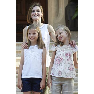 Königin Letizia & Familie schicken Sommergrüße aus Mallorca