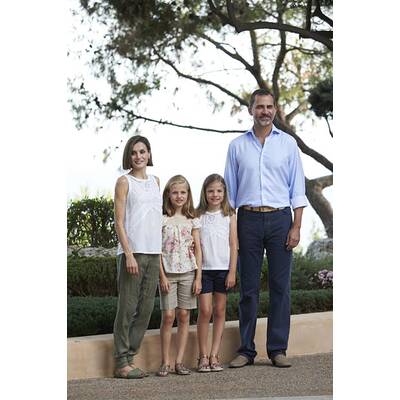 Königin Letizia & Familie schicken Sommergrüße aus Mallorca
