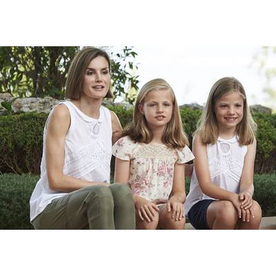 Königin Letizia & Familie schicken Sommergrüße aus Mallorca