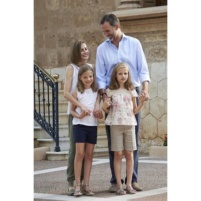 Königin Letizia & Familie schicken Sommergrüße aus Mallorca