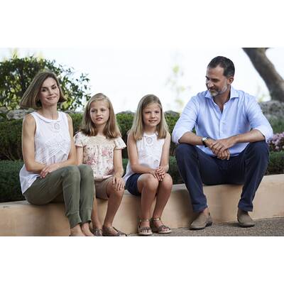 Königin Letizia & Familie schicken Sommergrüße aus Mallorca