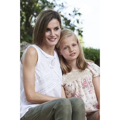 Königin Letizia & Familie schicken Sommergrüße aus Mallorca