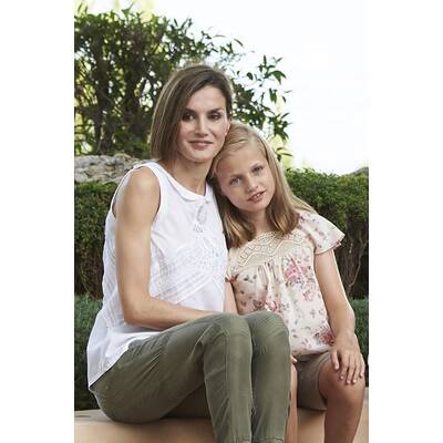 Königin Letizia & Familie schicken Sommergrüße aus Mallorca