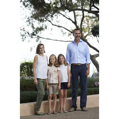 Königin Letizia & Familie schicken Sommergrüße aus Mallorca