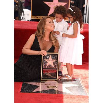 Mariah Carey: Mit Kids am Walk of Fame