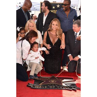 Mariah Carey: Mit Kids am Walk of Fame