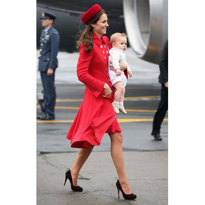 Kate & Will mit Baby George in Neuseeland