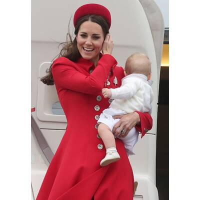 Kate & Will mit Baby George in Neuseeland