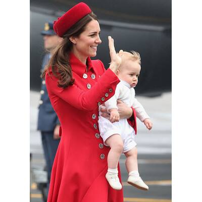 Herzogin Kate, Prinz William & Baby George: Abschied von Australien
