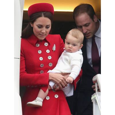 Herzogin Kate, Prinz William & Baby George: Abschied von Australien