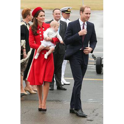 Kate & Will mit Baby George in Neuseeland