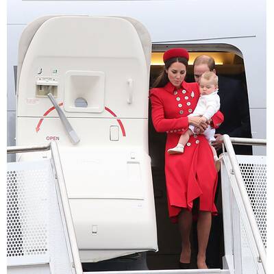 Kate & Will mit Baby George in Neuseeland