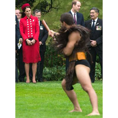 Kate & Will mit Baby George in Neuseeland