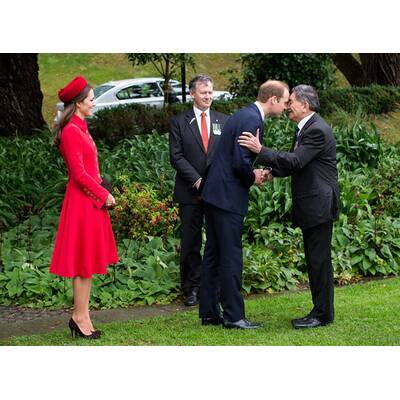 Kate & Will mit Baby George in Neuseeland