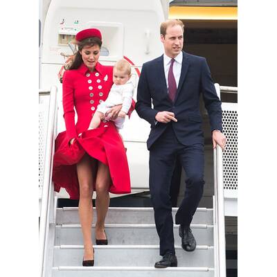 Kate & Will mit Baby George in Neuseeland
