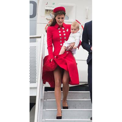 Herzogin Kate, Prinz William & Baby George: Abschied von Australien