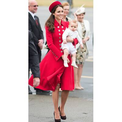 Kate & Will mit Baby George in Neuseeland