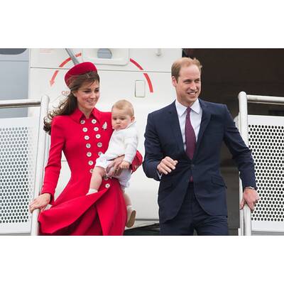 Herzogin Kate, Prinz William & Baby George: Abschied von Australien