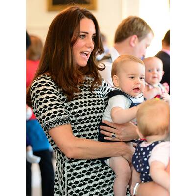 Herzogin Kate, Prinz William & Baby George: Abschied von Australien