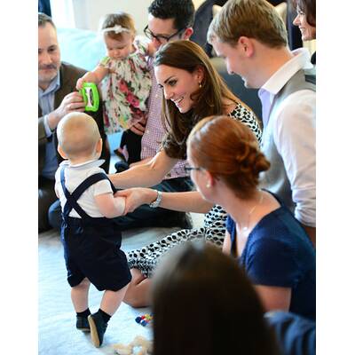 Herzogin Kate, Prinz William & Baby George: Abschied von Australien