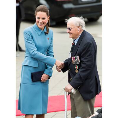 Herzogin Kate & Prinz William in Neuseeland begrüßt