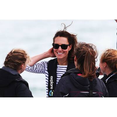 Herzogin Kate siegt beim Segeln gegen Prinz William