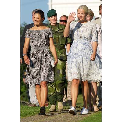 Kronprinzessinnen auf Klimaspaziergang