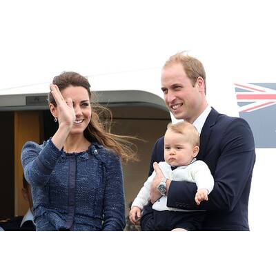 Herzogin Kate, Prinz William & Baby George: Abschied von Australien