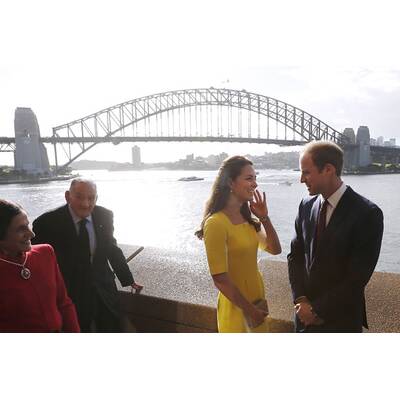 Herzogin Kate, Prinz William & Baby George: Abschied von Australien