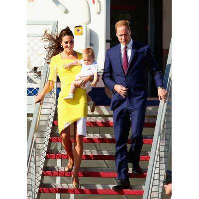 Herzogin Kate, Prinz William & Baby George: Abschied von Australien