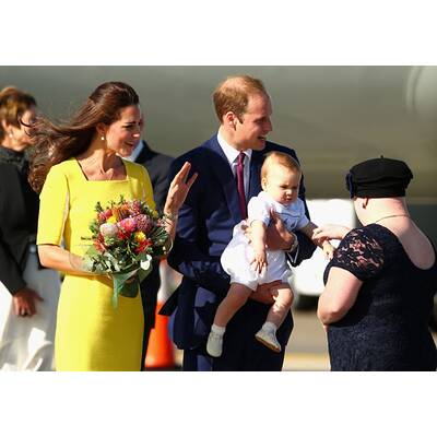 Herzogin Kate, Prinz William & Baby George: Abschied von Australien