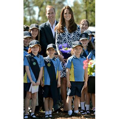 Herzogin Kate, Prinz William & Baby George: Abschied von Australien