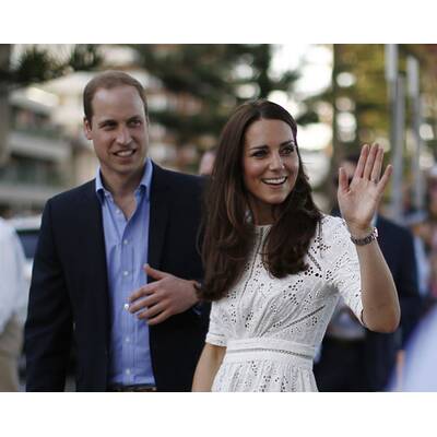 Herzogin Kate, Prinz William & Baby George: Abschied von Australien