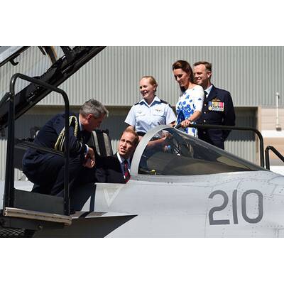 Herzogin Kate & Prinz William in Brisbane