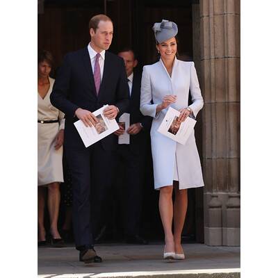 Herzogin Kate, Prinz William & Baby George: Abschied von Australien