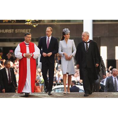 Herzogin Kate, Prinz William & Baby George: Abschied von Australien