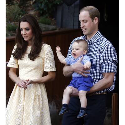 Herzogin Kate, Prinz William & Baby George: Abschied von Australien