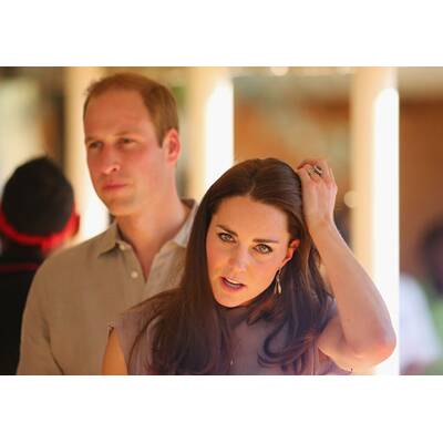 William und Kate in der australischen Wüste