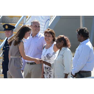 William und Kate in der australischen Wüste