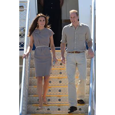 William und Kate in der australischen Wüste