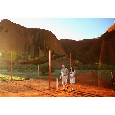 William und Kate in der australischen Wüste